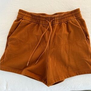lululemon athletica Rust Athletic Shorts